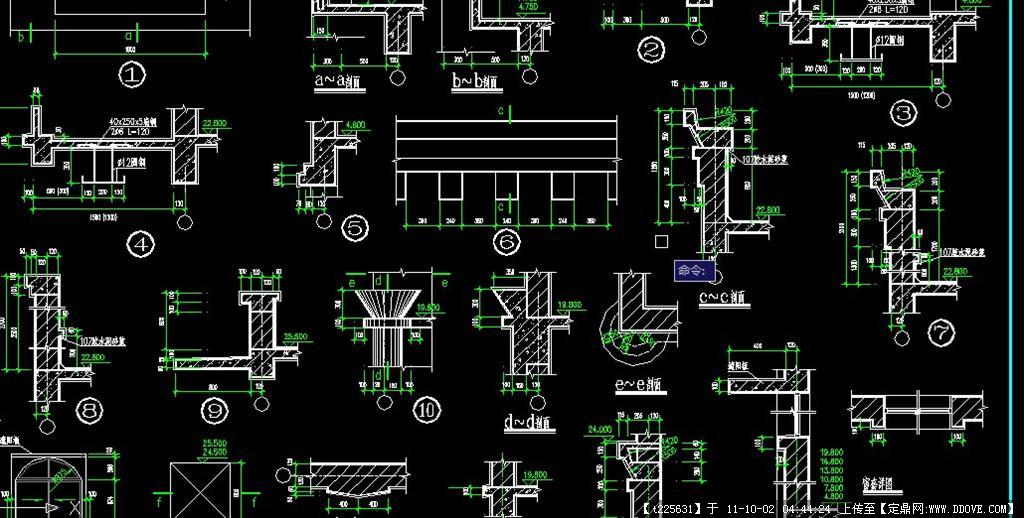 cad常用建筑节点大样合集的下载地址,建筑节点详图,墙体构造,建筑设计