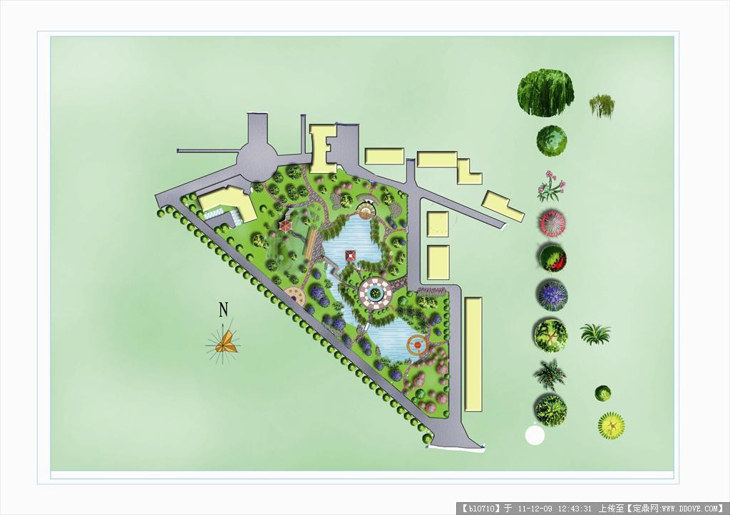 园林景观设计平面图()