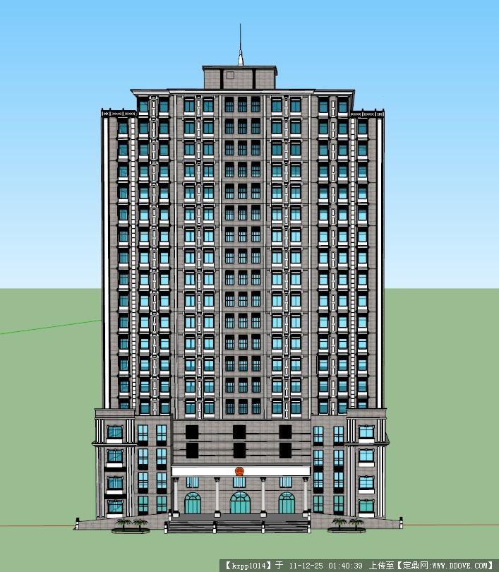 安顺公安局建筑模型