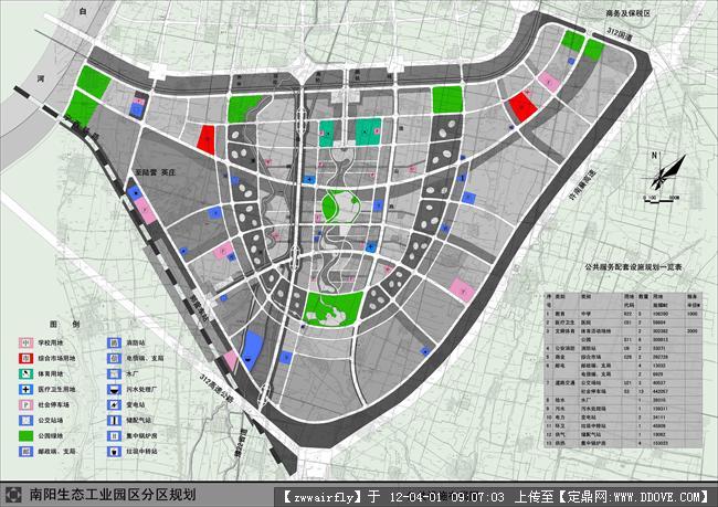 生态工业园区规划-0901公共设施布局图