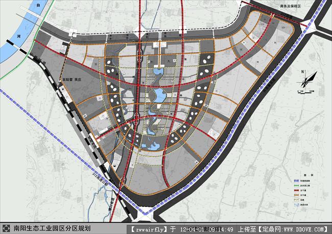 工业园区道路网规划