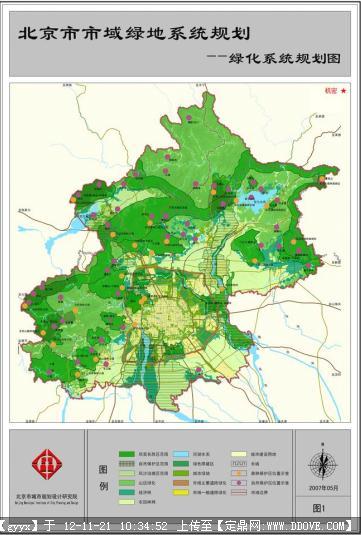 北京市城市绿地系统专项规划()