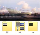 帆船型建筑效果图max模型及贴图源文件