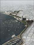 滨海城市规划设计效果图psd格式