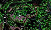 生态公园/小游园景观设计CAD（包括植物配置图）