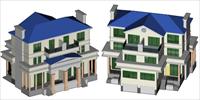 3DMAX模型——别墅57