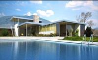 简约时尚别墅建筑+室外泳池设计3DMAX精品模型（附材质贴图+后期渲染图）